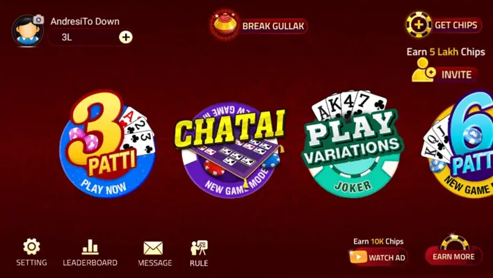 Teen Patti Octro android App screenshot 1