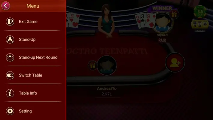 Teen Patti Octro android App screenshot 7